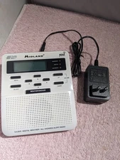 Midland S.A.M.E. Digital Weather/All Hazards Alert Radio WR-100 W/ Power - WORKS