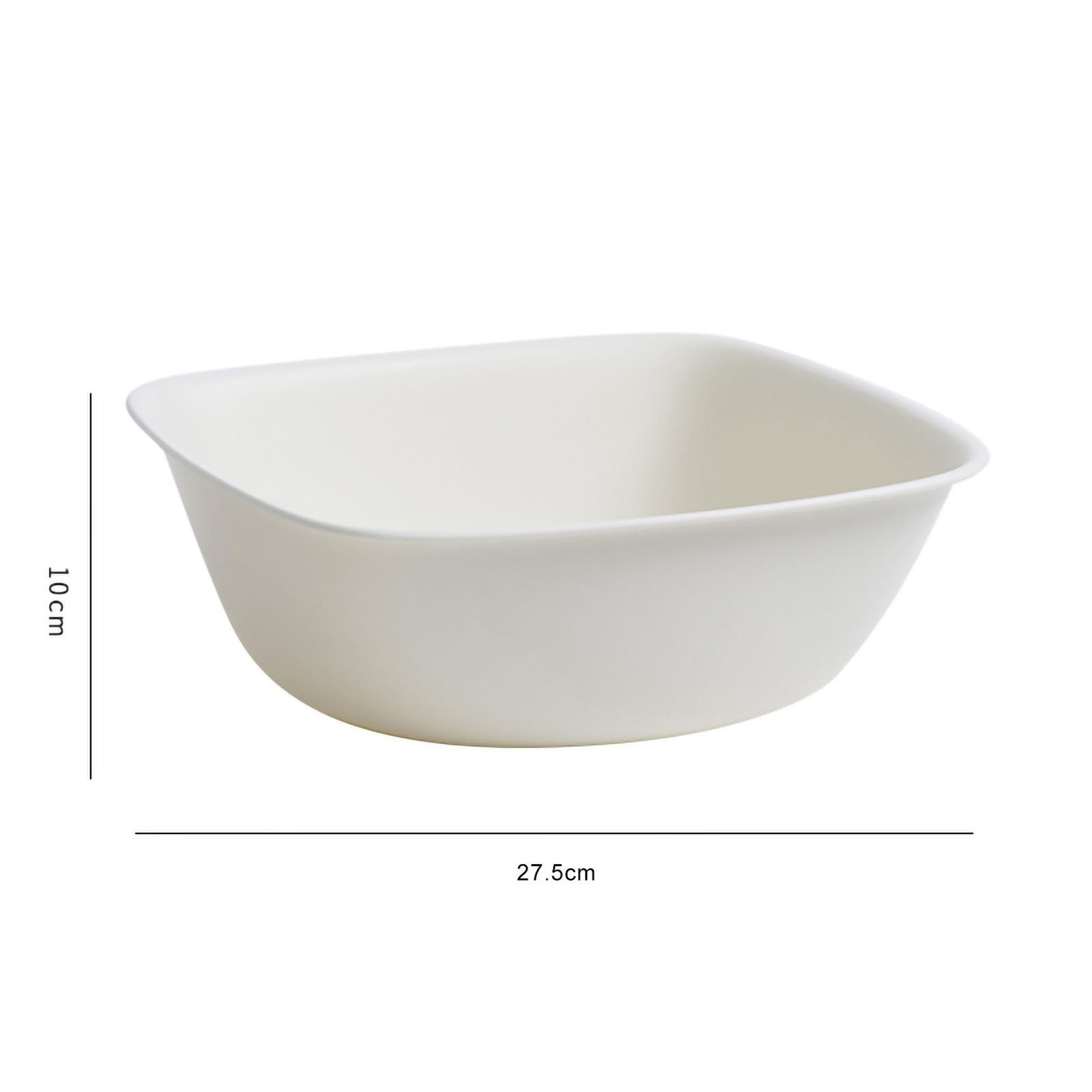 Household Plastic Wash Basin Dormitory Cute Square Laundry Basin Washbasin For D