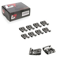 10X Blechmutter Klemmmutter Auspuffhalter Clip KlemmstüCk FüR Saab 9-3 9-5 900