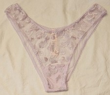Size Medium Dream Angels Brazilian Victoria's Secret Light Purple New With Tags