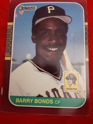 1987 Donruss Opening Day Baseball ROOKIE Barry Bonds #163  Pittsburgh Pirates rc