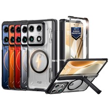 For Moto Razr Fold Case Poetic MagSafe With KickStand Built-in Screen Cover