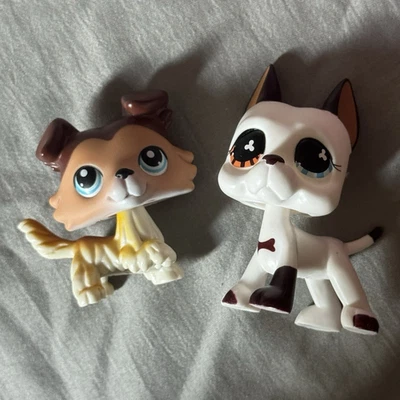 LPS Collie #58 & Great dane #577 - Image 1 of 3