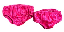 Build A Bear Panties Satin Pink Underwear Set Of 2