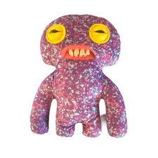 Zuru Fuggler Funny Ugly Monster Plush Purple Splatter 9" 2024 Spin Master Toy