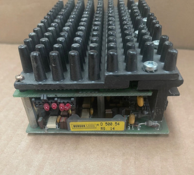 Berger Lahr   D500.54 RS.14   Stepper Drive / Servo Amplifier