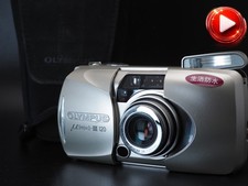  US 1-Yr Warranty Olympus  mju III 120 35mm Film Camera w/Case From JAPAN J305