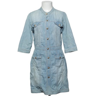 SuperTrash, Jeanskleid, Größe: 38, Blau, Baumwolle, Einfarbig, Denim, Damen #gF0