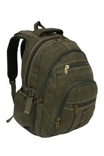 Ariana Unisex Canvas Laptop School College Work Travel Large Backpack Rucksack