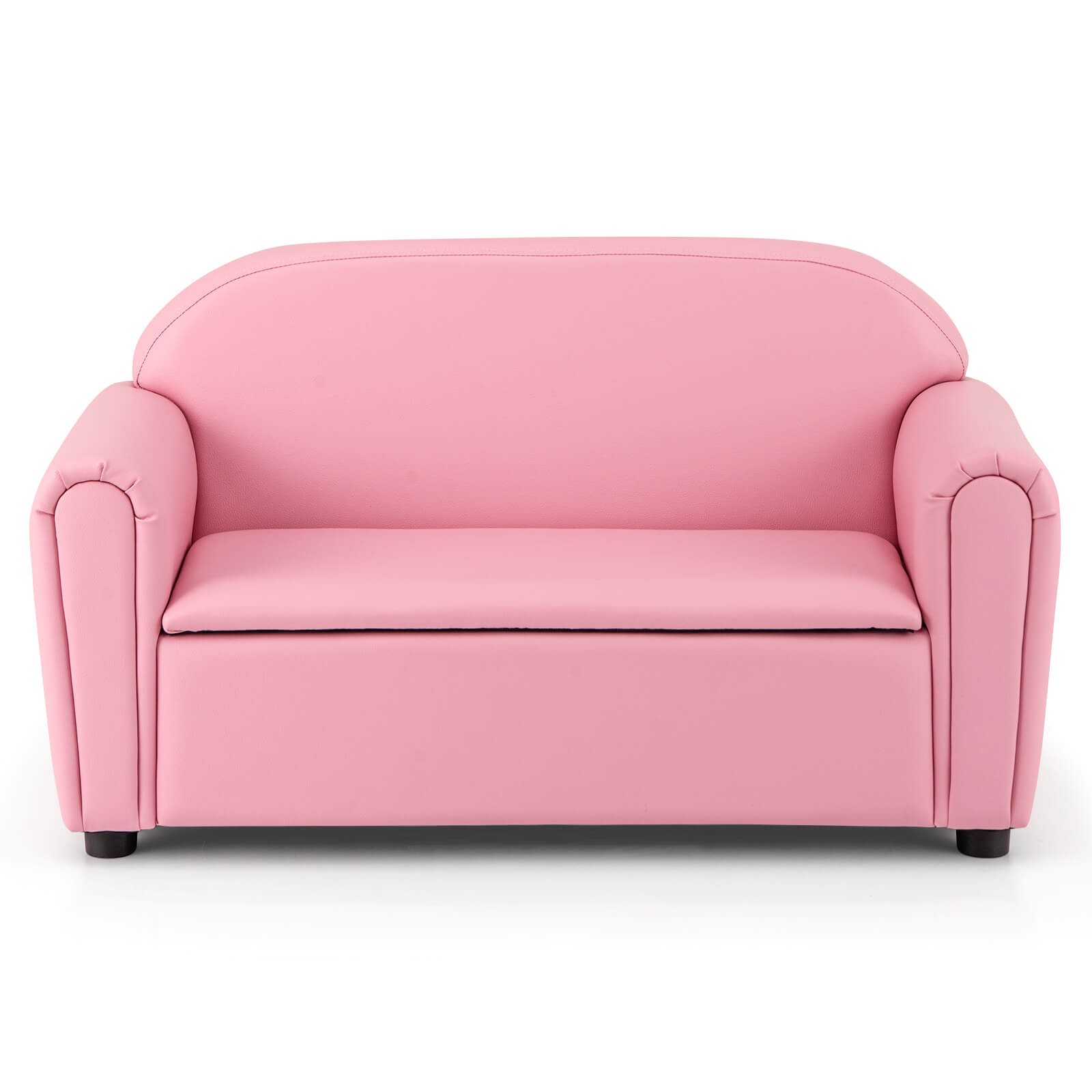 Lounge Couch Wood Construction Storage Box Living Room