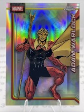 #2 Adam Warlock 2026 Topps Chrome Marvel Comics Refractor