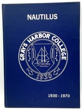 1970 Grays Harbor College Aberdeen WA Annual Yearbook John Workman Comic Artist