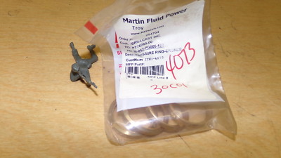 Martin Fluid Power 30C01 14073 Bronze Pressure Rings M-052-PG005-150, Lot of 4