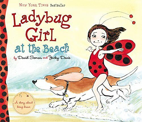 Ladybug Girl at the Beach by Davis, Jacky 0803734166 FREE Shipping - Afbeelding 1 van 2