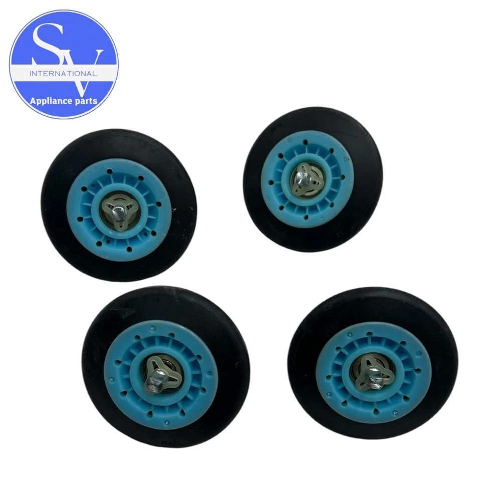 Samsung Dryer Drum Roller Support DC97-16782E DC97-16782B (SET 4) - Image 2 of 2