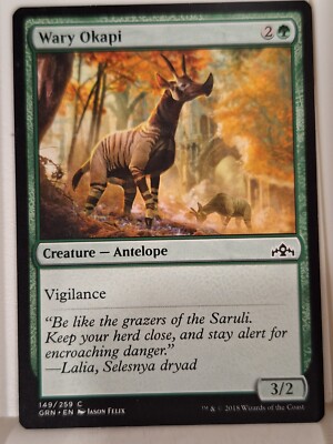 Wary Okapi - Guilds of Ravnica - Magic the Gathering MTG Nice!