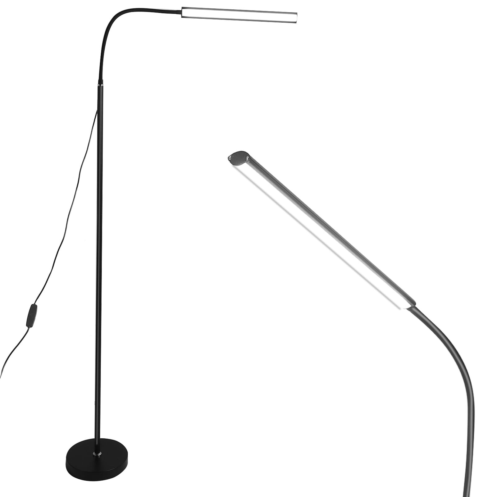 LED Floor Lamp,Bright 15W Floor Lamps for Living Room/Bedroom/Office, Steples...
