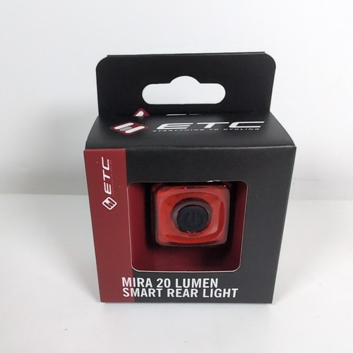 ETC Mira 20 Lumen Smart Rear Bicycle Light Bike Red Flashing eBay