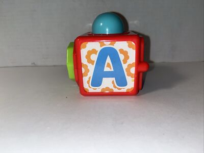 Replacement A Block For Bright Beginnings Stacking Activity Baby Blocks ABC 123