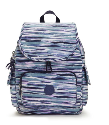 Kipling CITY PACK S kleiner Rucksack - Brush Stripes ST UVP 98£