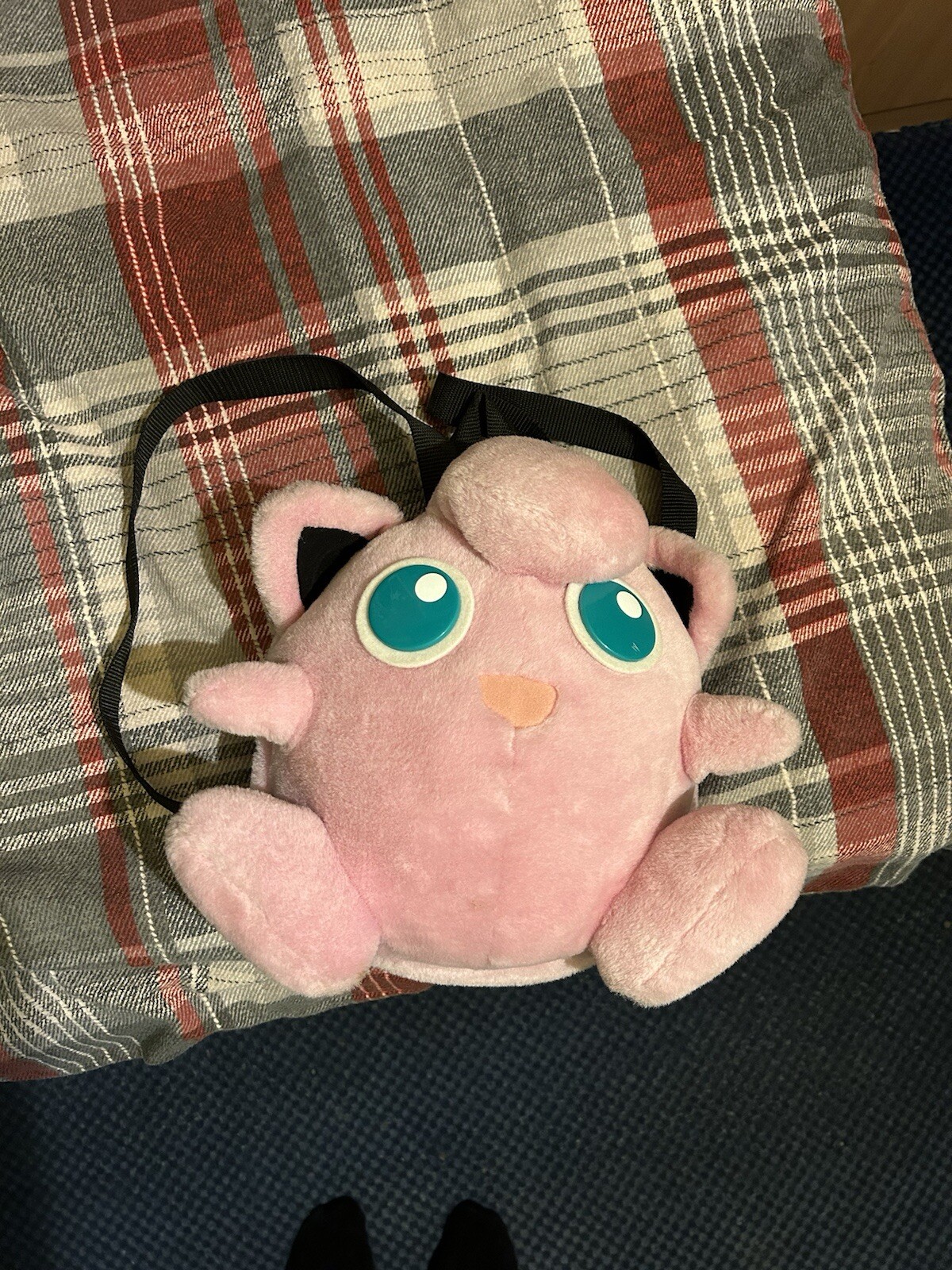 Pokemon Jiggly Puff 14” Mochila Años 90 DE COLECCIÓN RARO Soporte Gameboy.Nintendo.