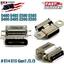 E580 Type-C USB Charging Port For Lenovo ThinkPad E14 E15 Gen 1 2 3 E480 E490