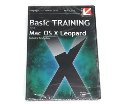 Class on Demand: Basic Training for Mac OS X Leopard featuring Tom Wolsky NEW