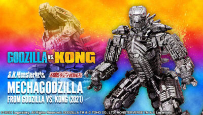 S.H.MonsterArts Godzilla Vs Kong 2021 Mechagodzilla Godzilla Actionfigur Japan