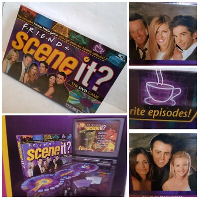 Friends Scene It DVD Game All Seasons Trivia Matthew Chandler