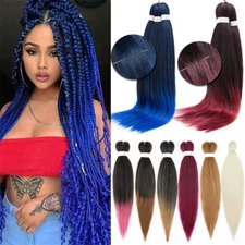 Ombre Jumbo Braids Afro Pre Stretched EZ Braiding Hair Extension Hot Water Set