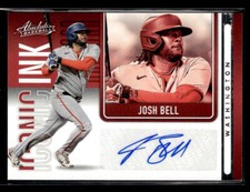 2022 Panini Absolute #II-JB Josh Bell Iconic Ink Retail #/99 card