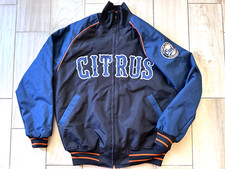 CITRUS Community Baseball Owls USA Made Sewn Patch Team Player Jacket Large