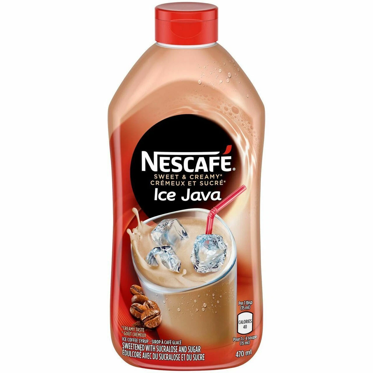 Sirop de café glacé cappuccino Nescafé