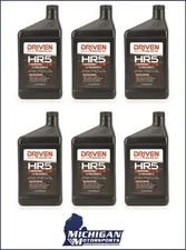 Driven HR5 10w-40 Hot Rod Oil -High ZDDP Zinc 10W40 Conventional - 6 Quarts