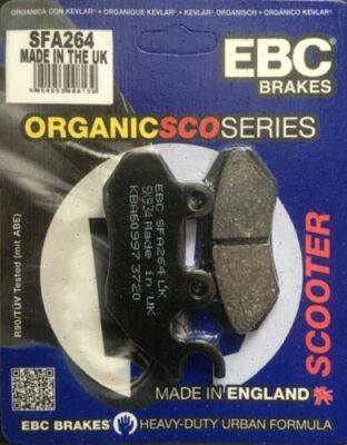 SYM ALLO CROX SIMPLY MASK ORBIT 50cc 125cc - EBC SFA264 FRONT BRAKE PADS