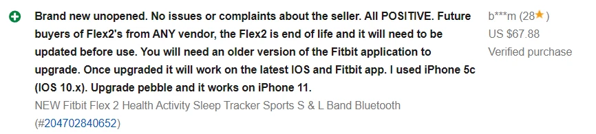 NEU Fitbit Flex 2 Gesundheit Aktivität Schlaf Tracker Sport S & L Band Bluetooth - Bild 2 von 4