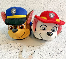 NEW NWT Paw Patrol Marshall Chase Toddler Plush Slippers Sz Small S 5/6