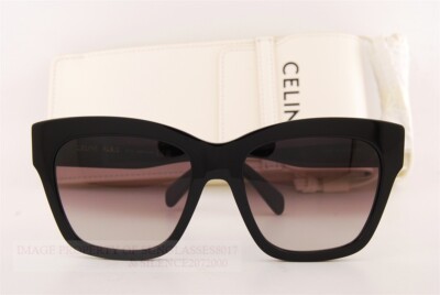Brand New CELINE Sunglasses CL 40253I 01F Black/Gray 