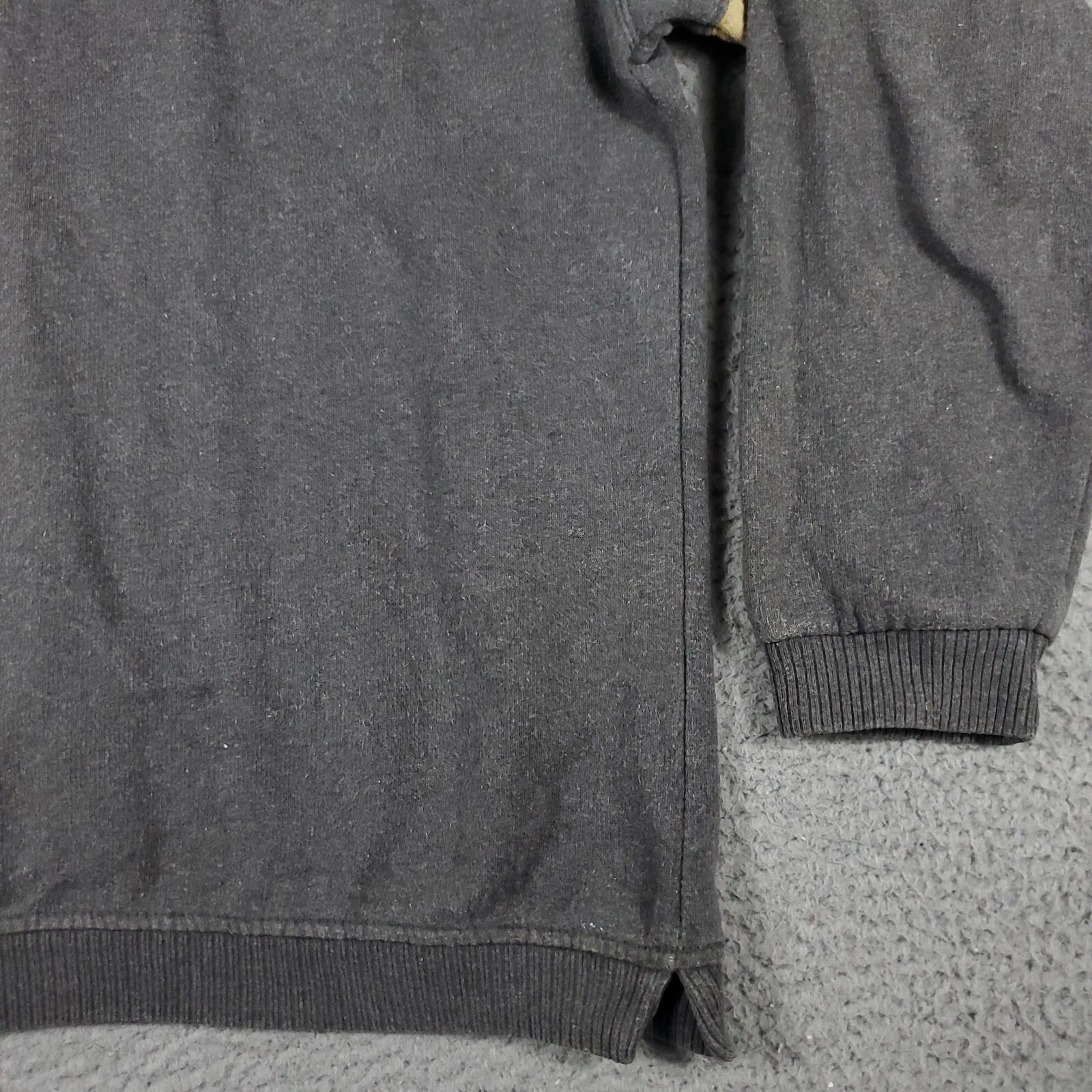 VETEMENTS Maglione Champion Ragazzo Grande Grigio Pullover Felpa con Cappuccio Bambini Giovani *