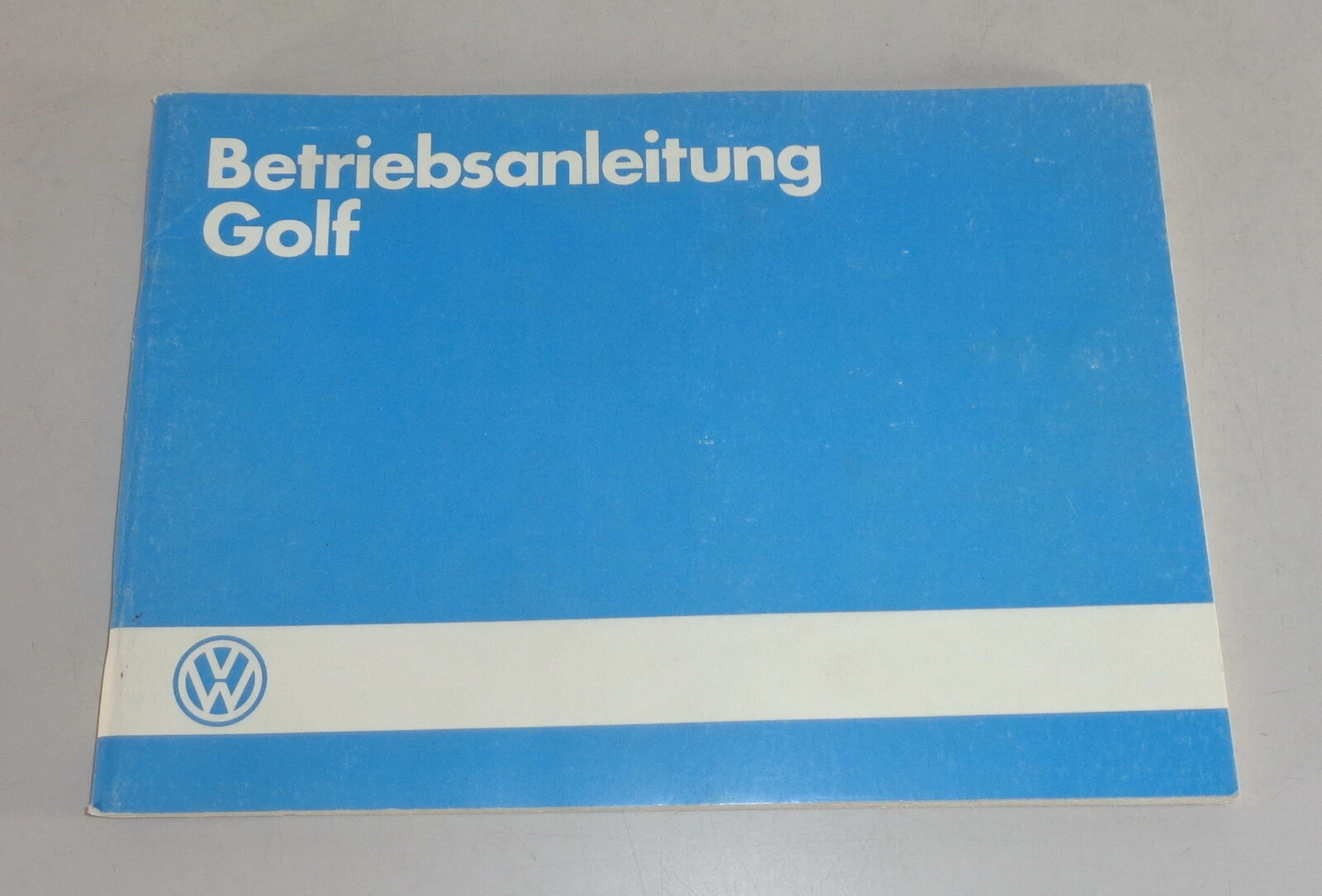 Operating Instructions Manual VW Golf II / 2 Petrol / GTI / Diesel Stand 07/1985
