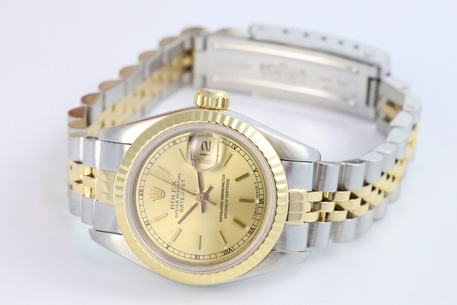 Bild 7 - Rolex Lady-Datejust 26mm Stahl/Gold 69173 Automatik B&amp;P 1990 Dif22387 AVS18048 X