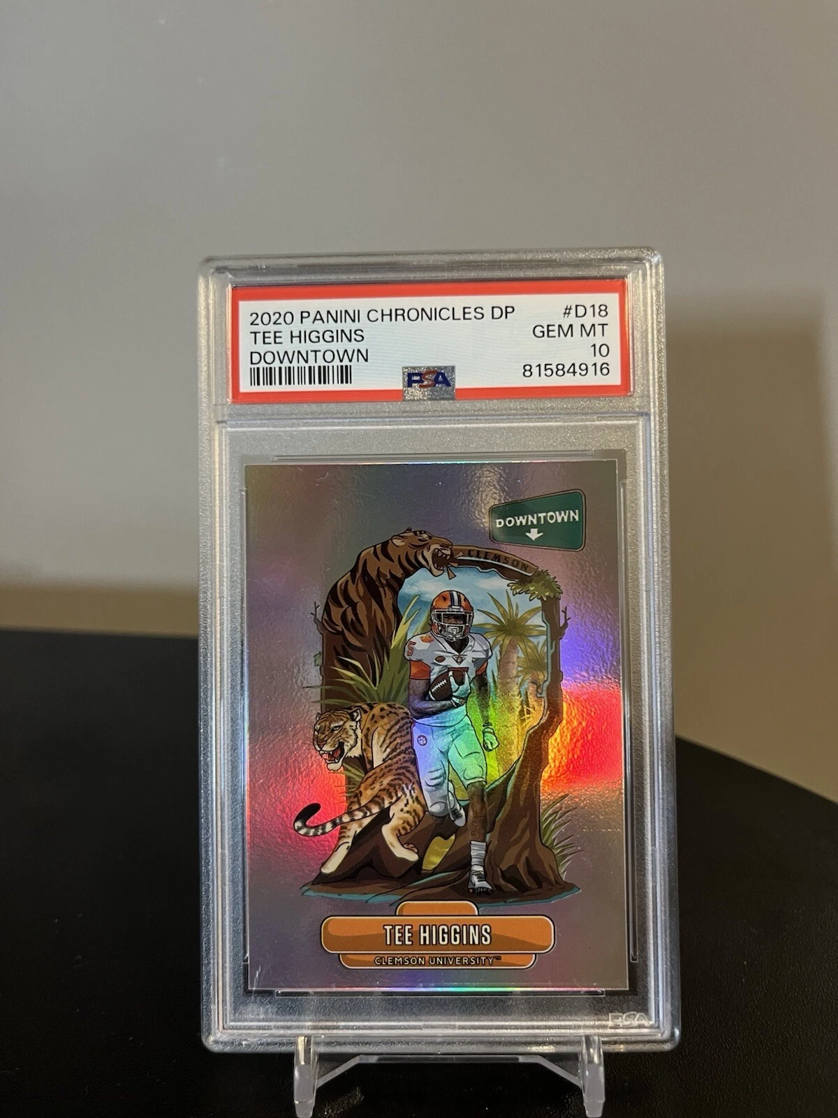 Tee Higgins Panini Chronicles Draft Picks Downtown Collegiate #D18 Base