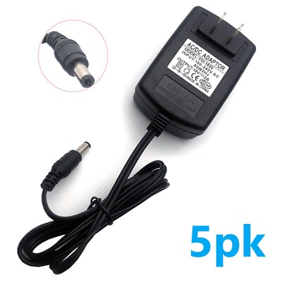 AC DC 15V 2A Switching Power Supply Adapter 100V- 240V AC 50/60Hz - 5 Pack