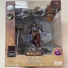 McFarlane Toys World of Warcraft 6 Inch Night Elf Druid/Rogue Action Figure New