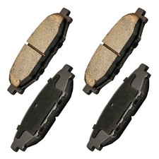 Rear Ceramic Brake Pad Kit for Subaru Forester Outback Impreza Crosstrek WRX ZC