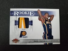 2010-11 PAUL GEORGE THREADS RC ROOKIE COLLECTION PRIME PATCH JERSEY #50/50!