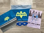 Rare 1960s Batman Cape Hood Mask Set (unused) National Periodical Publications
