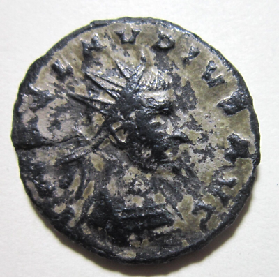 TKC075 カルス帝のアントニニアヌス CLAUDIUS II GOTHICUS, 268-270 AD. AE ANTONINIANUS. SISCIA MINT