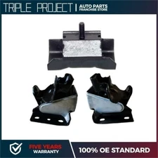 Set 3Pcs Engine Motor & Trans Mount For 99-10 CHEVROLET GMC 4.8L 5.3L 6.0L