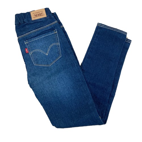Levi's Girl's Jeggings, Pull On, Stretch Regular Fit Denim Jeans Pants - Picture 15 of 15